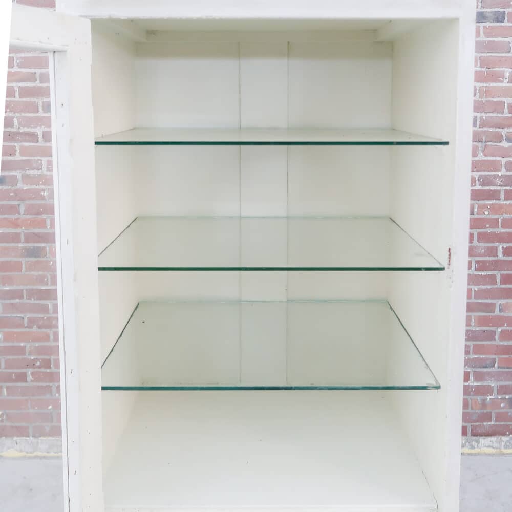 Vintage houten dokterskast – Bild 3