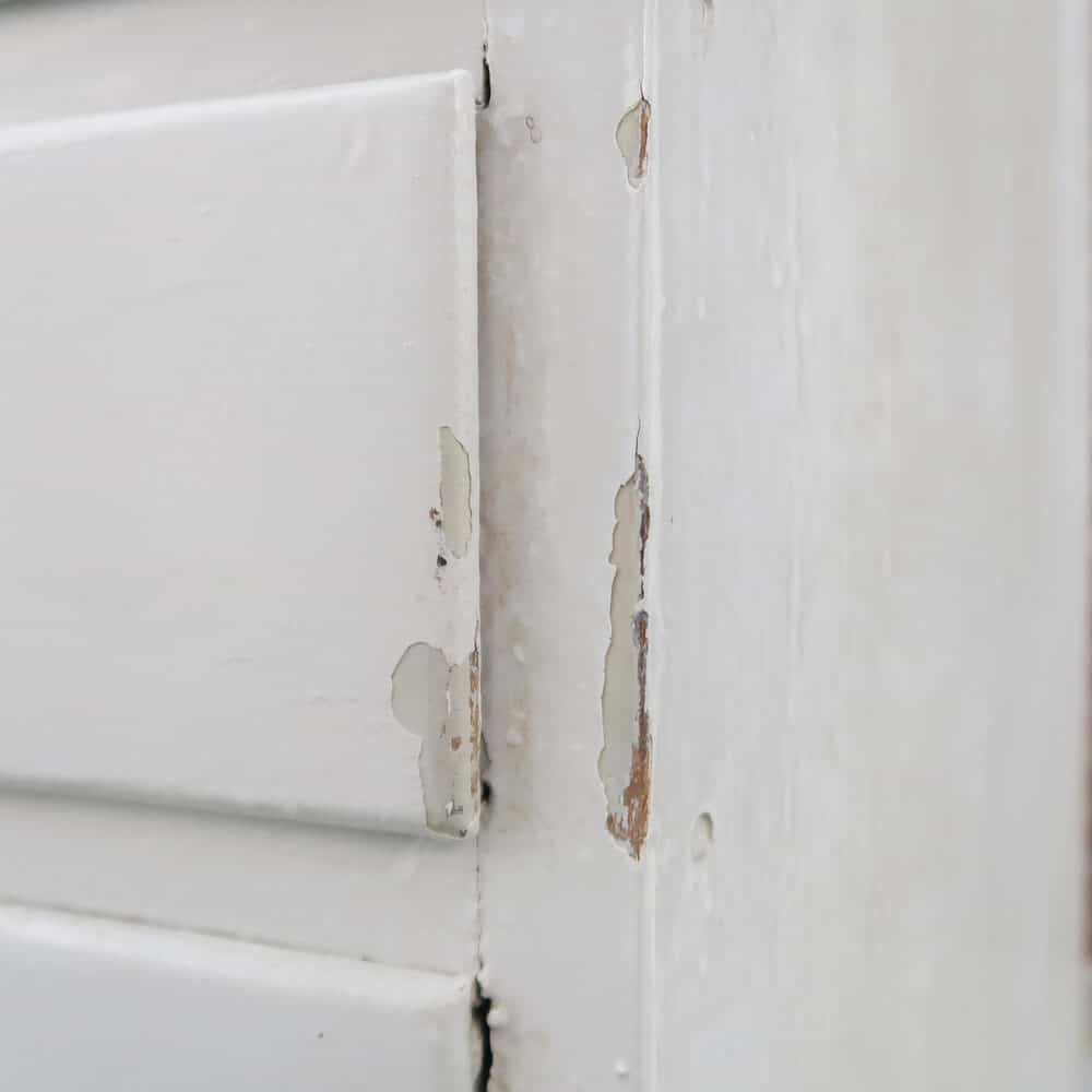 Vintage houten dokterskast – Bild 8