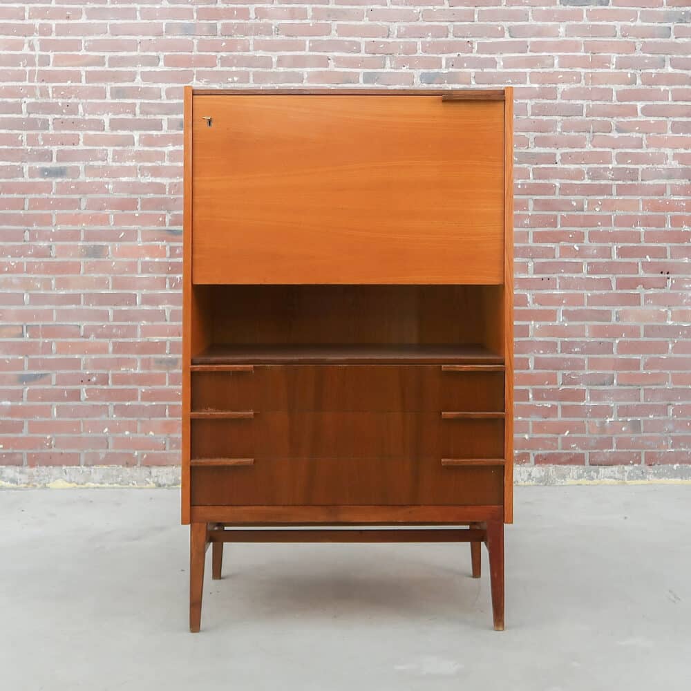 Vintage secretaire - Mid century - Afbeelding 2
