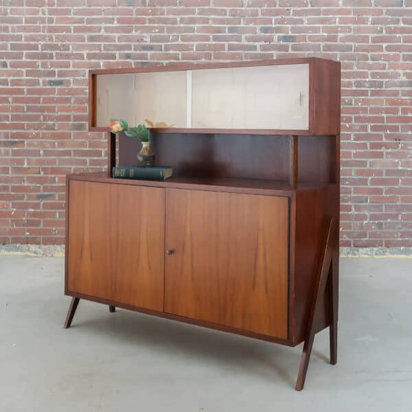 Vintage vitrinekast