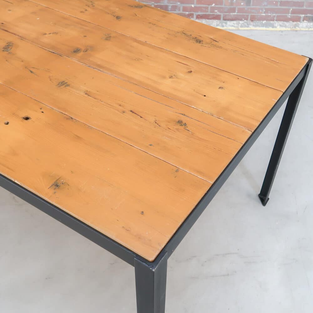 Tafel met metalen frame - Afbeelding 4