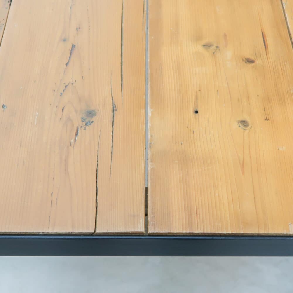 Tafel met metalen frame - Afbeelding 7