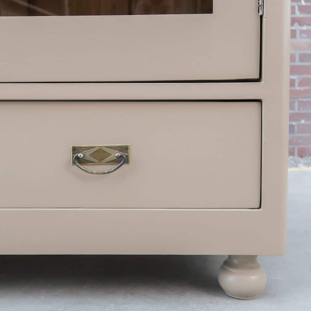 Brocante vitrinekast - Afbeelding 6