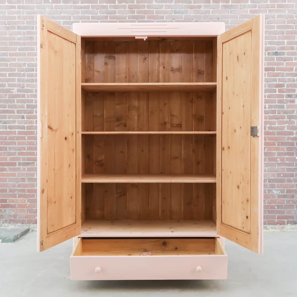 Zacht roze linnenkast - Image 2