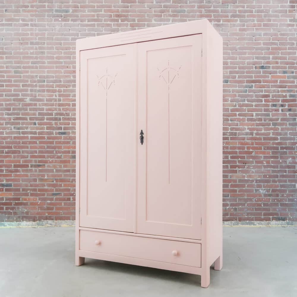 Zacht roze linnenkast - Image 6