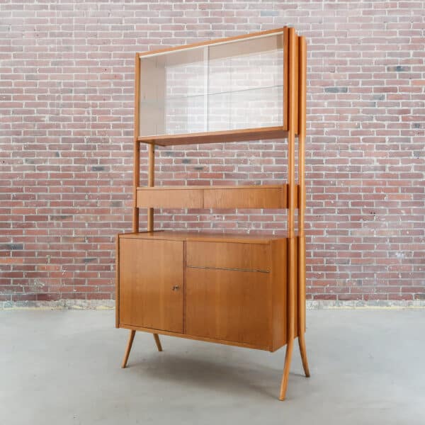 Mid-century wandkast - Tatra Nábytok