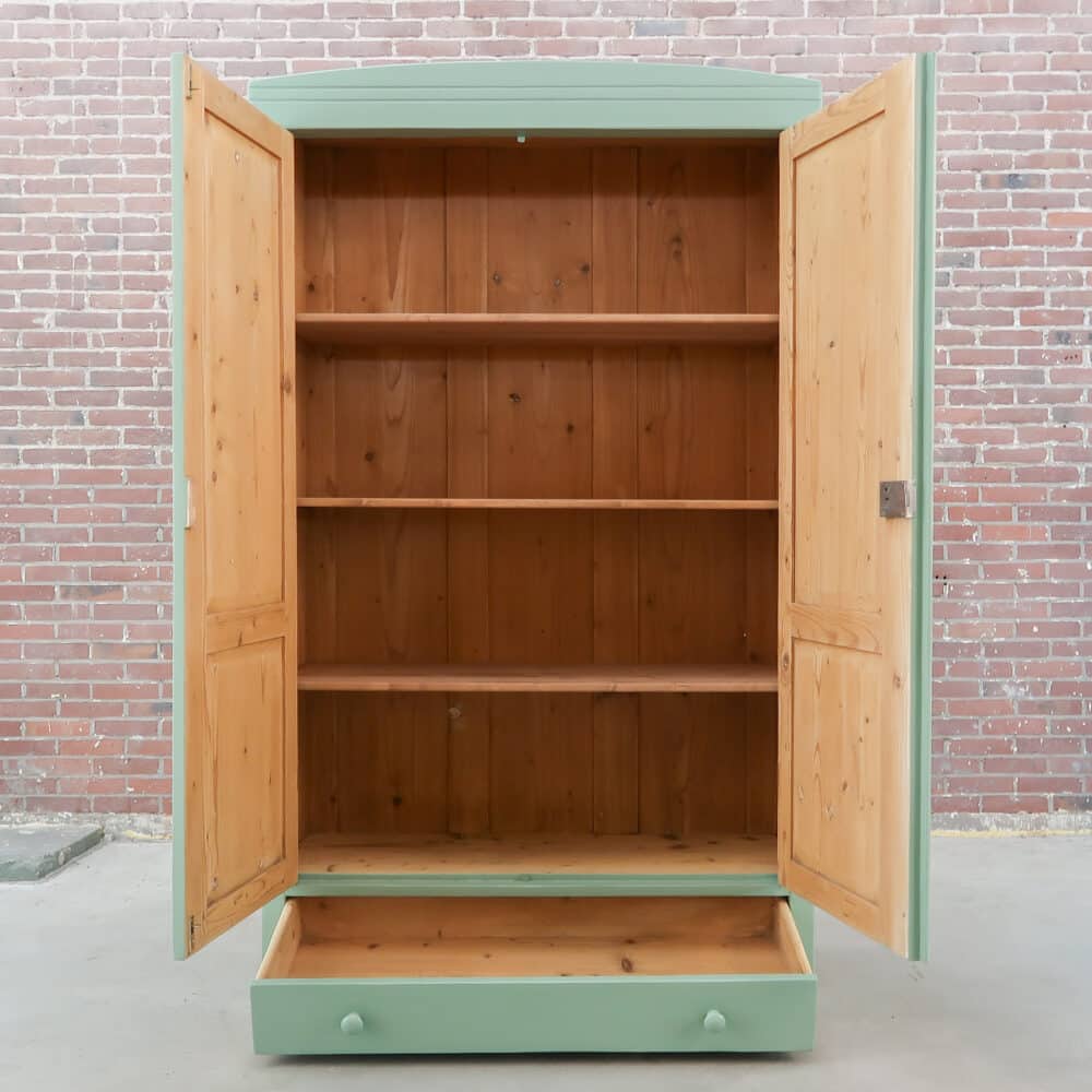 Brocante linnenkast - Afbeelding 2