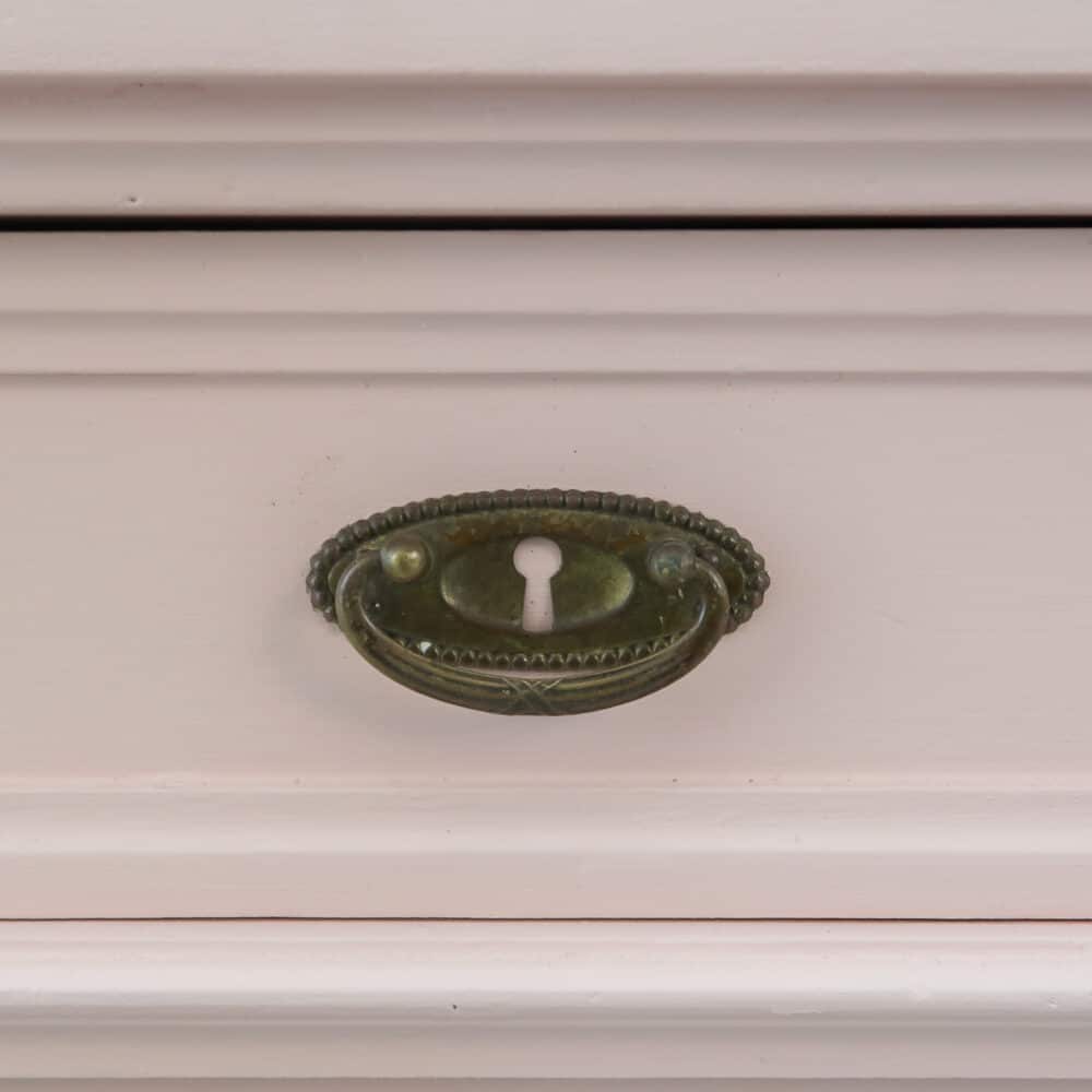 Brocante roze dressoir - Afbeelding 5