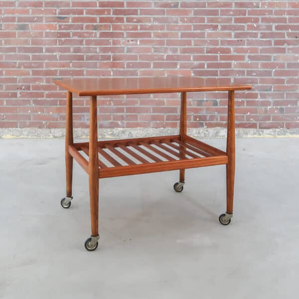 Vintage serveerwagentje/trolley