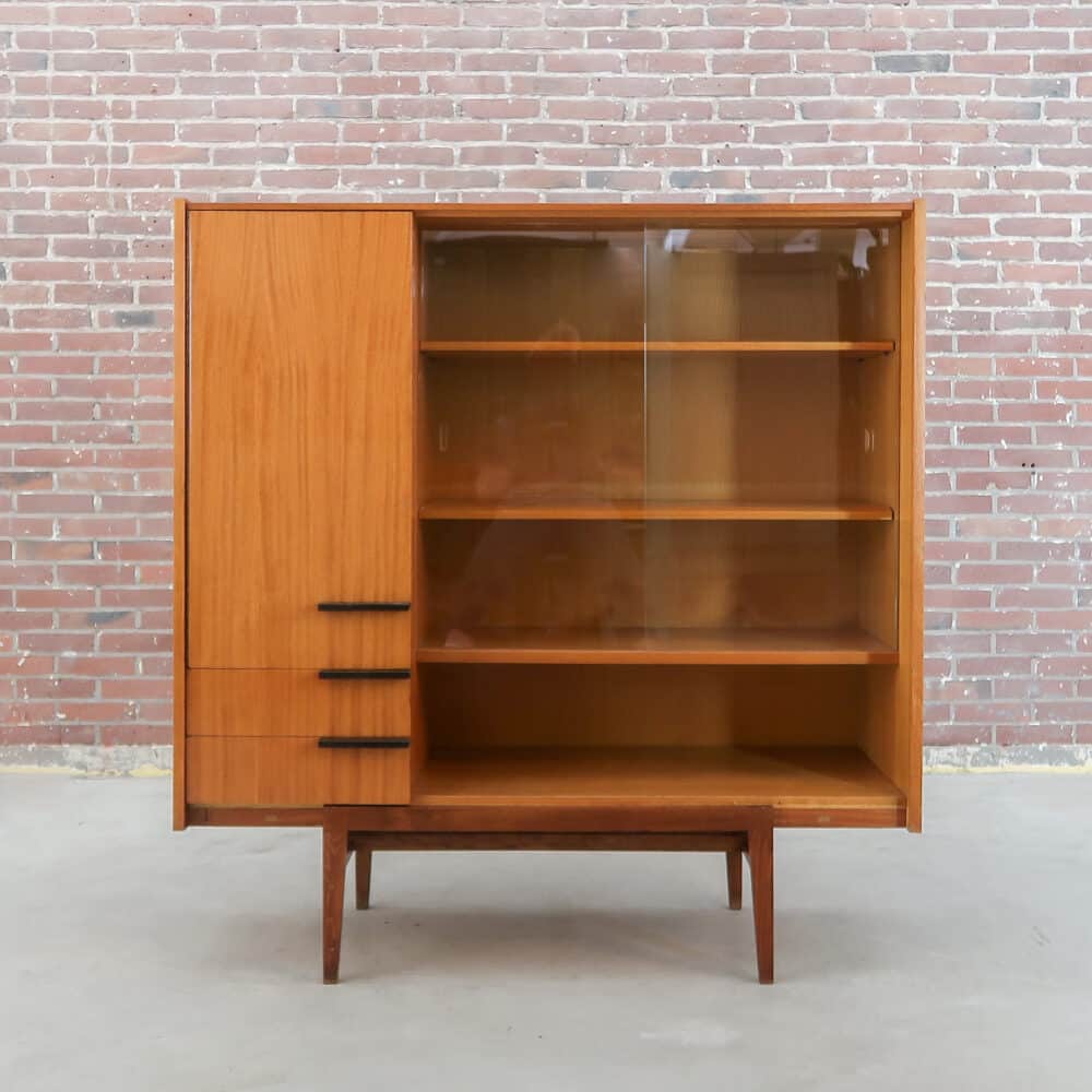 Vintage vitrinekast - Mid-century – Bild 2