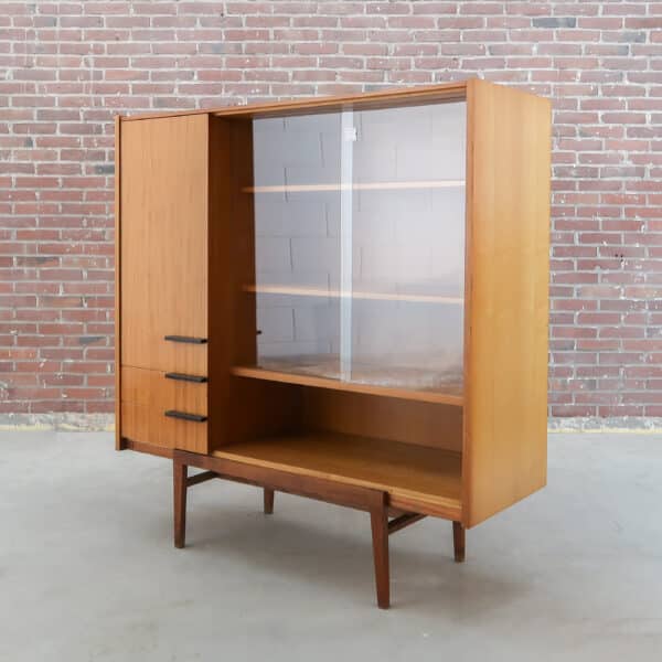 Vintage vitrinekast - Mid-century