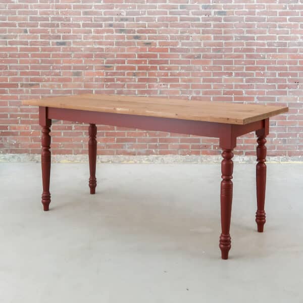 Landelijke eettafel