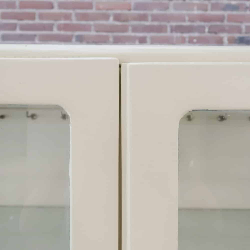 Vintage houten dokterskast – Bild 6