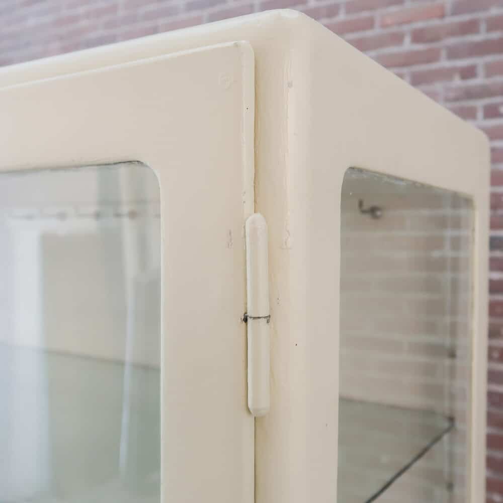 Vintage houten dokterskast – Bild 8