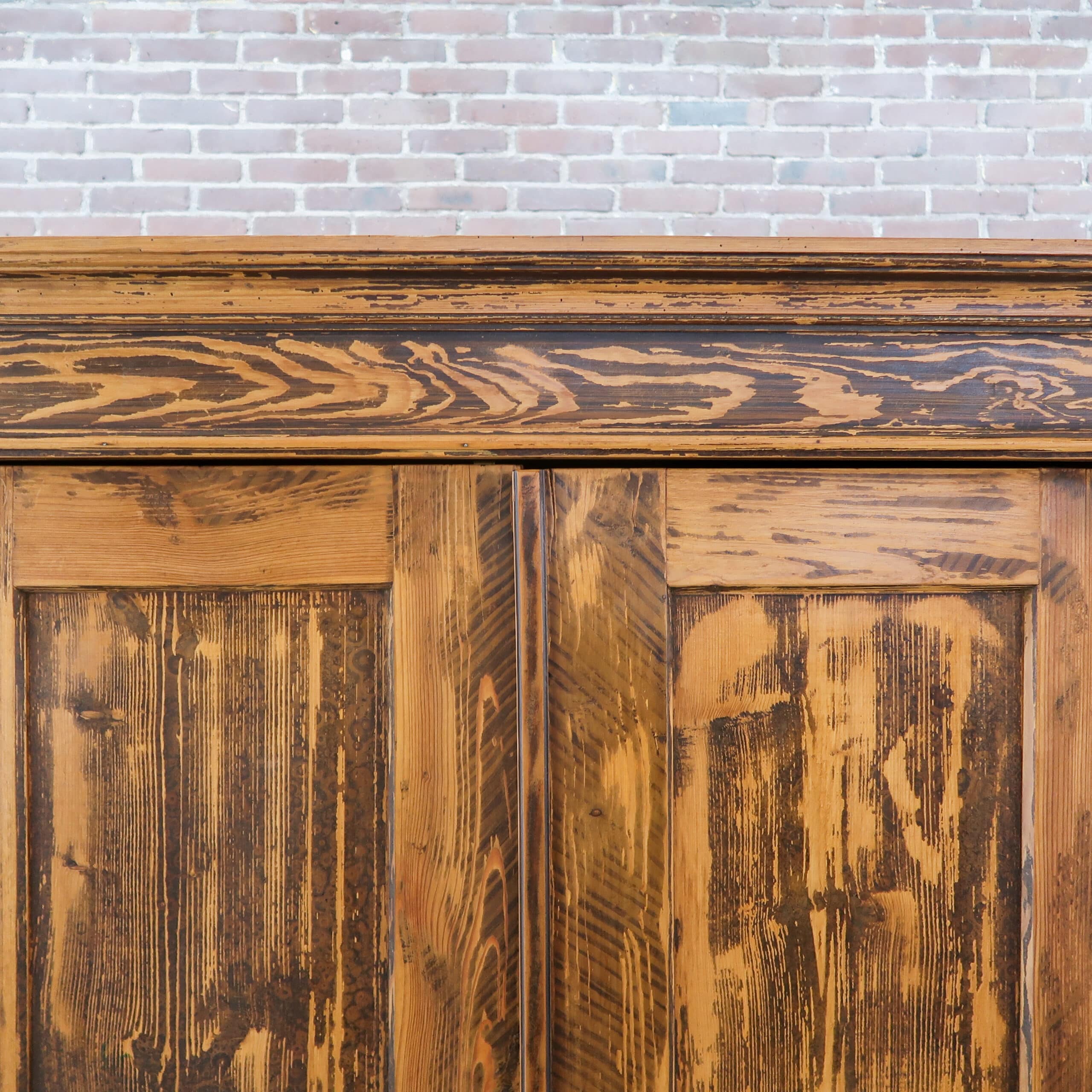 Brocante linnenkast - Afbeelding 3