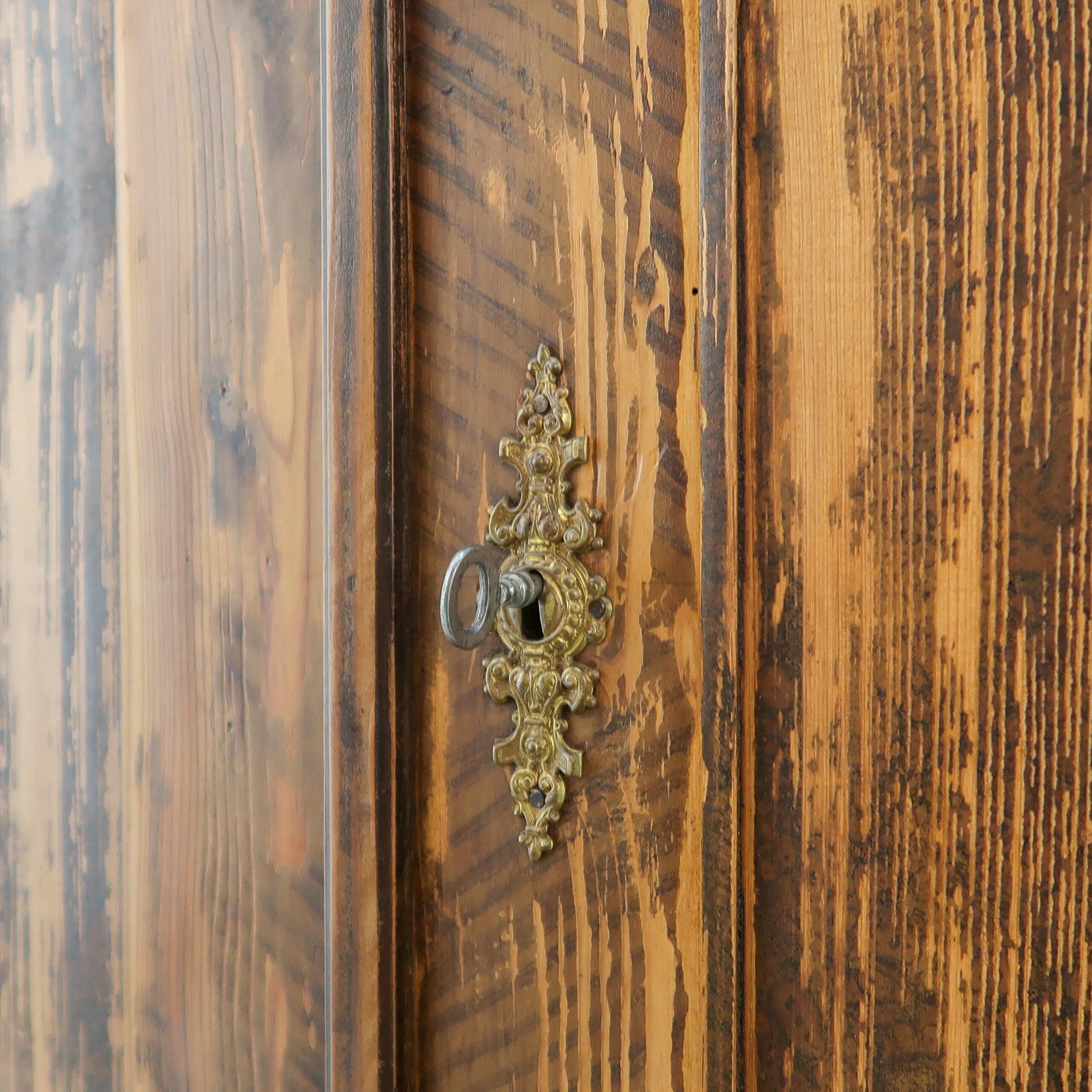 Brocante linnenkast - Afbeelding 6