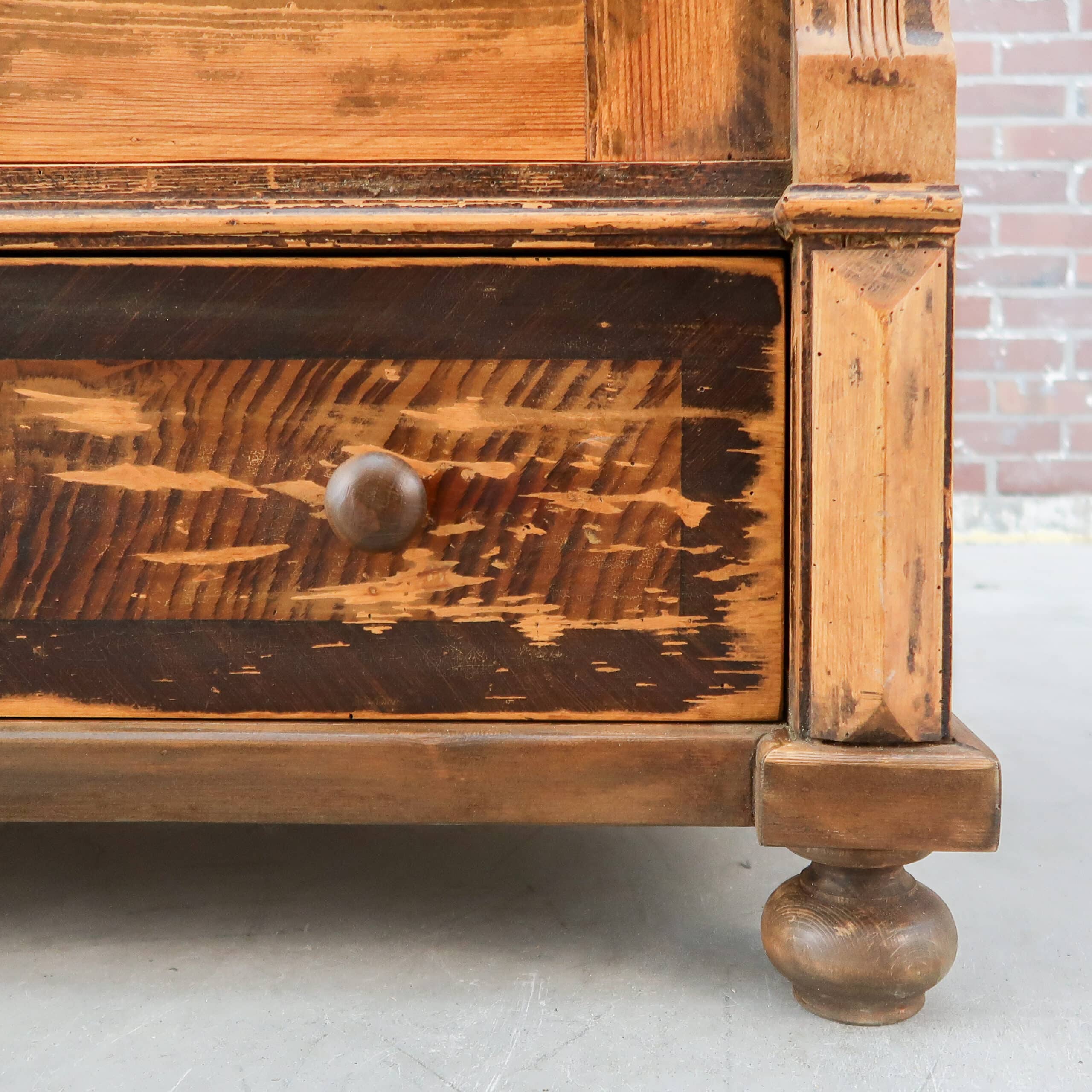 Brocante linnenkast - Afbeelding 7