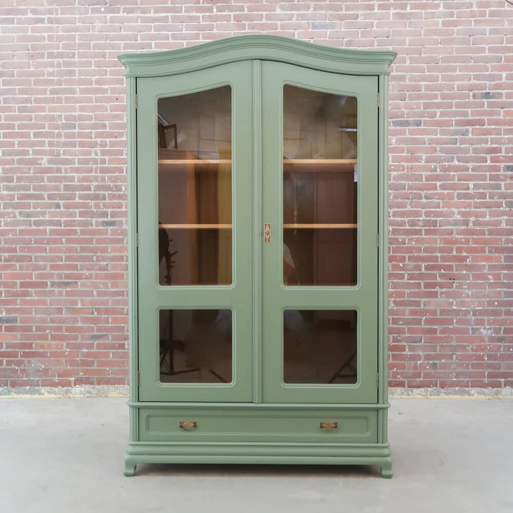 Brocante vitrinekast – Bild 2
