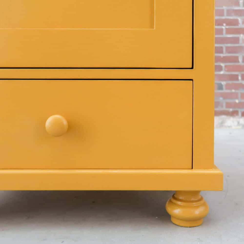 Brocante eendeurs linnenkast – Bild 6