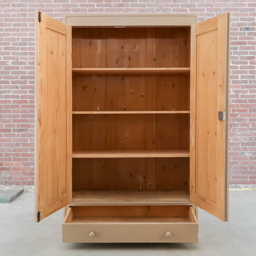 Brocante linnenkast - Afbeelding 2