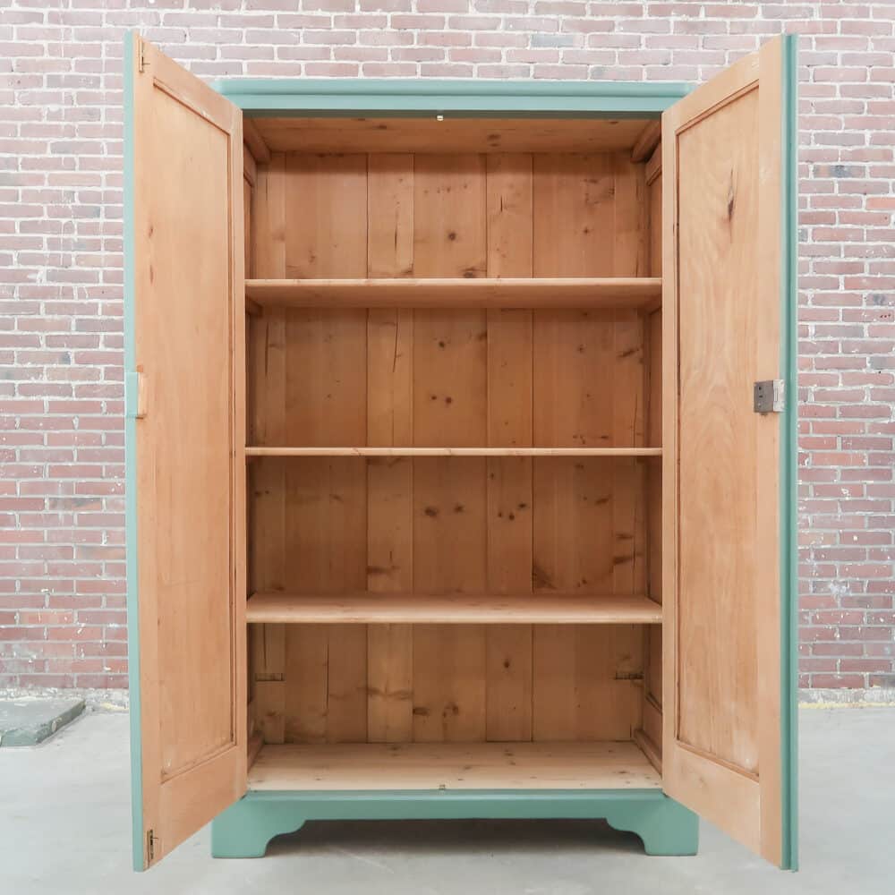 Brocante linnenkast - Afbeelding 2