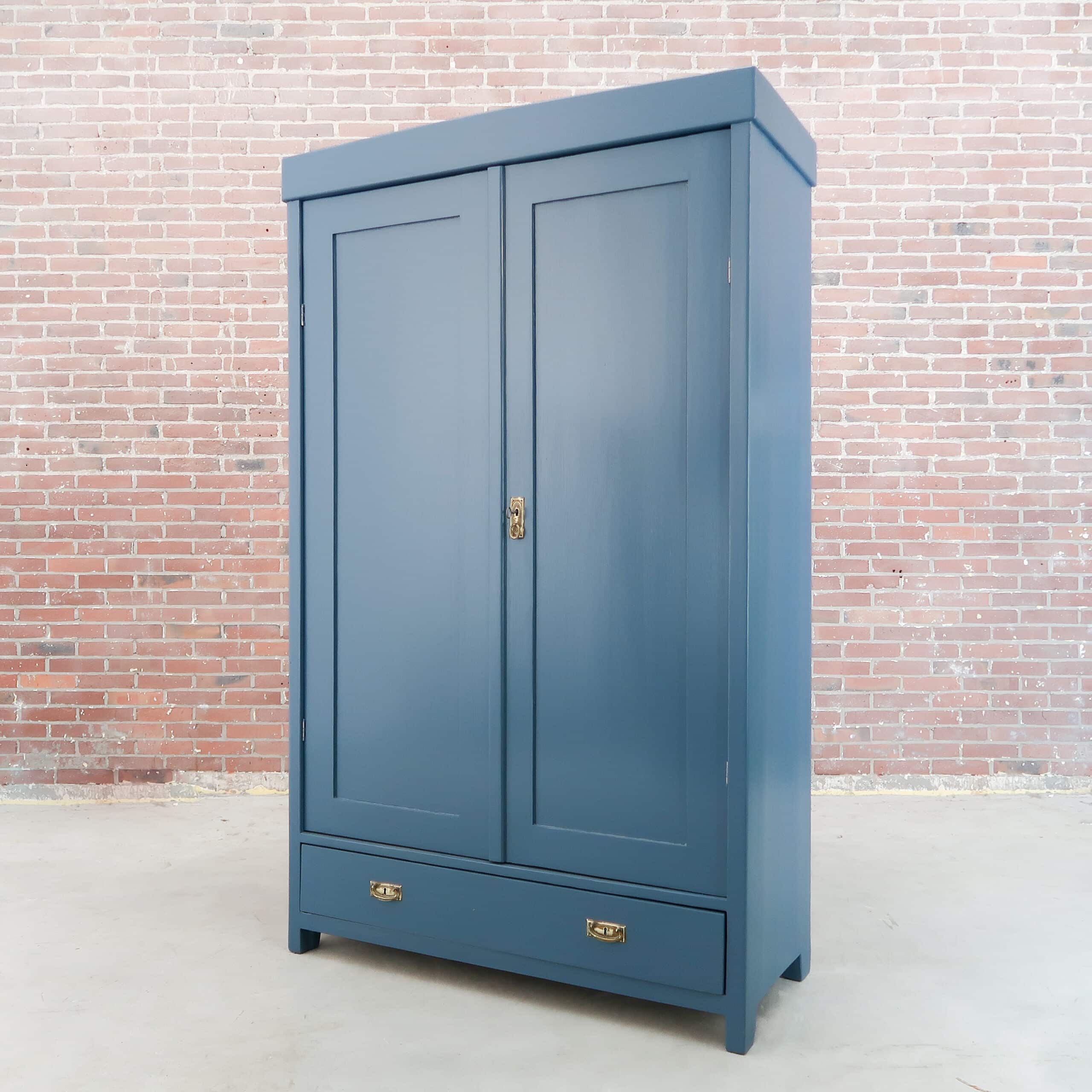 Blauwe linnenkast - Afbeelding 7