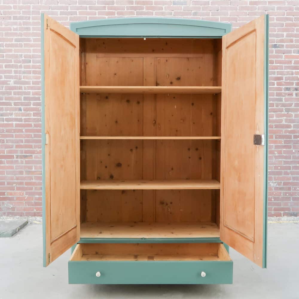 Brocante linnenkast - Afbeelding 2