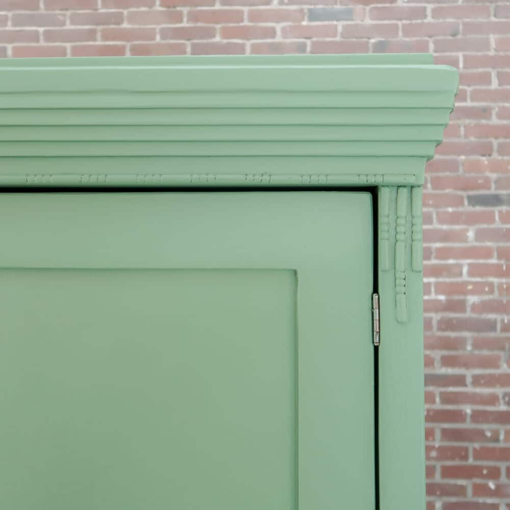 Groene eendeurs linnenkast - Afbeelding 4