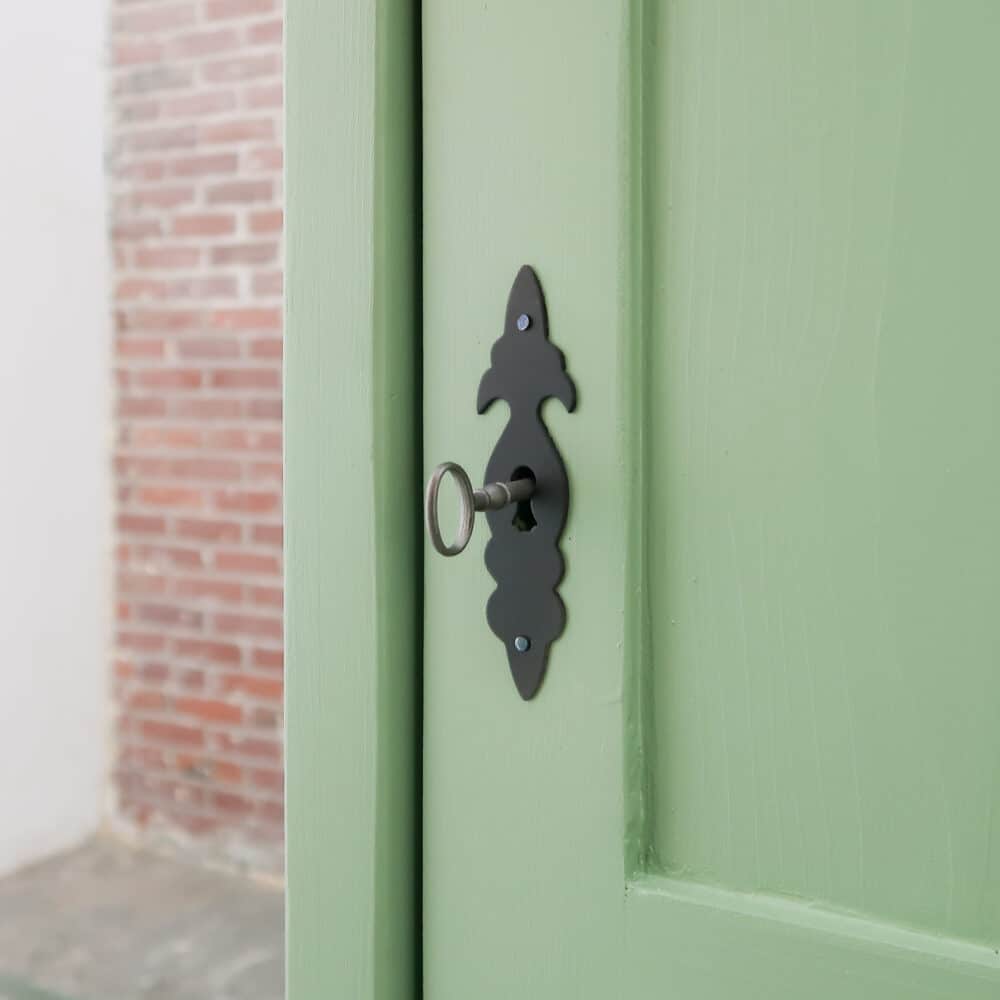 Groene eendeurs linnenkast - Afbeelding 5