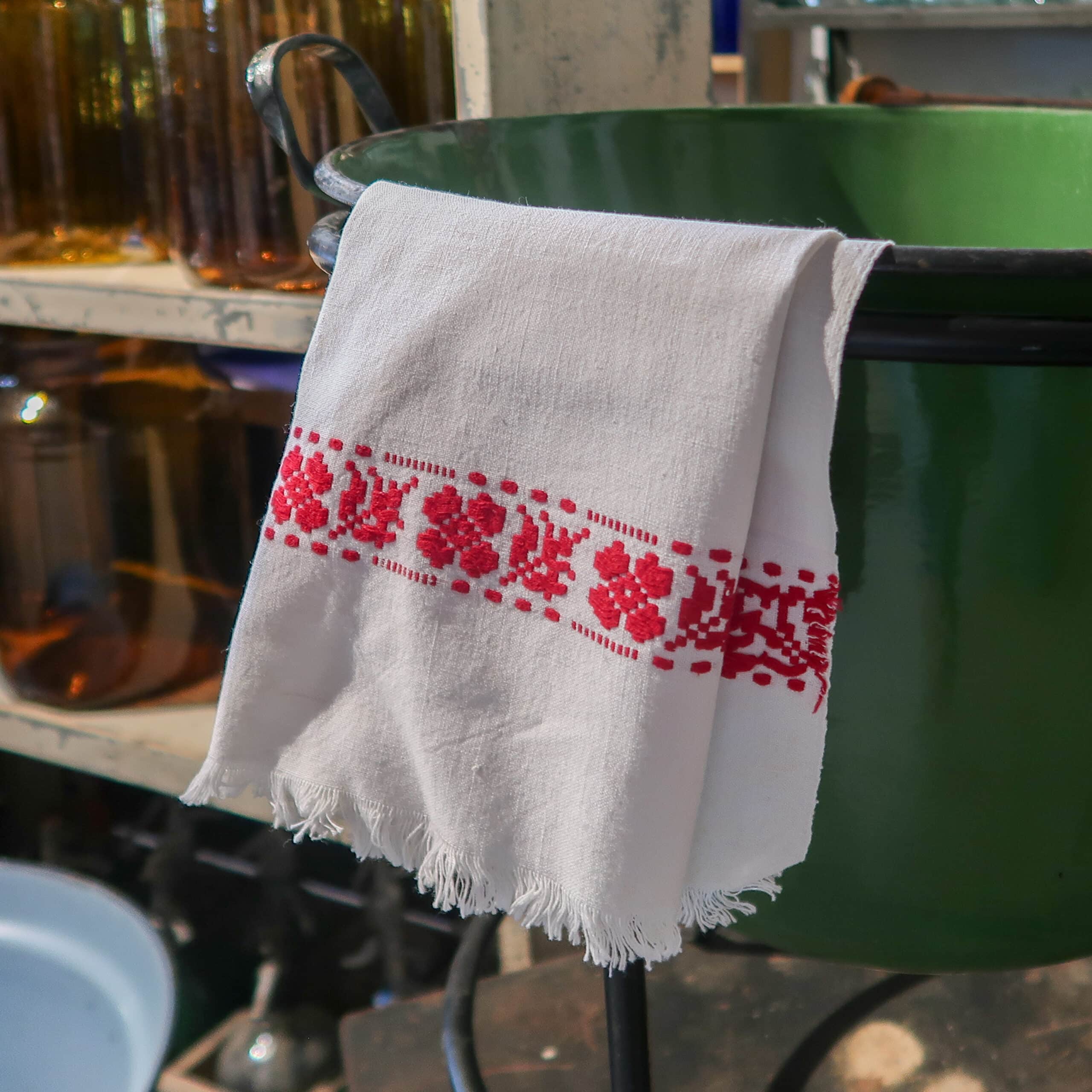 Diverse Hongaarse keukendoeken - handgemaakt - Afbeelding 3