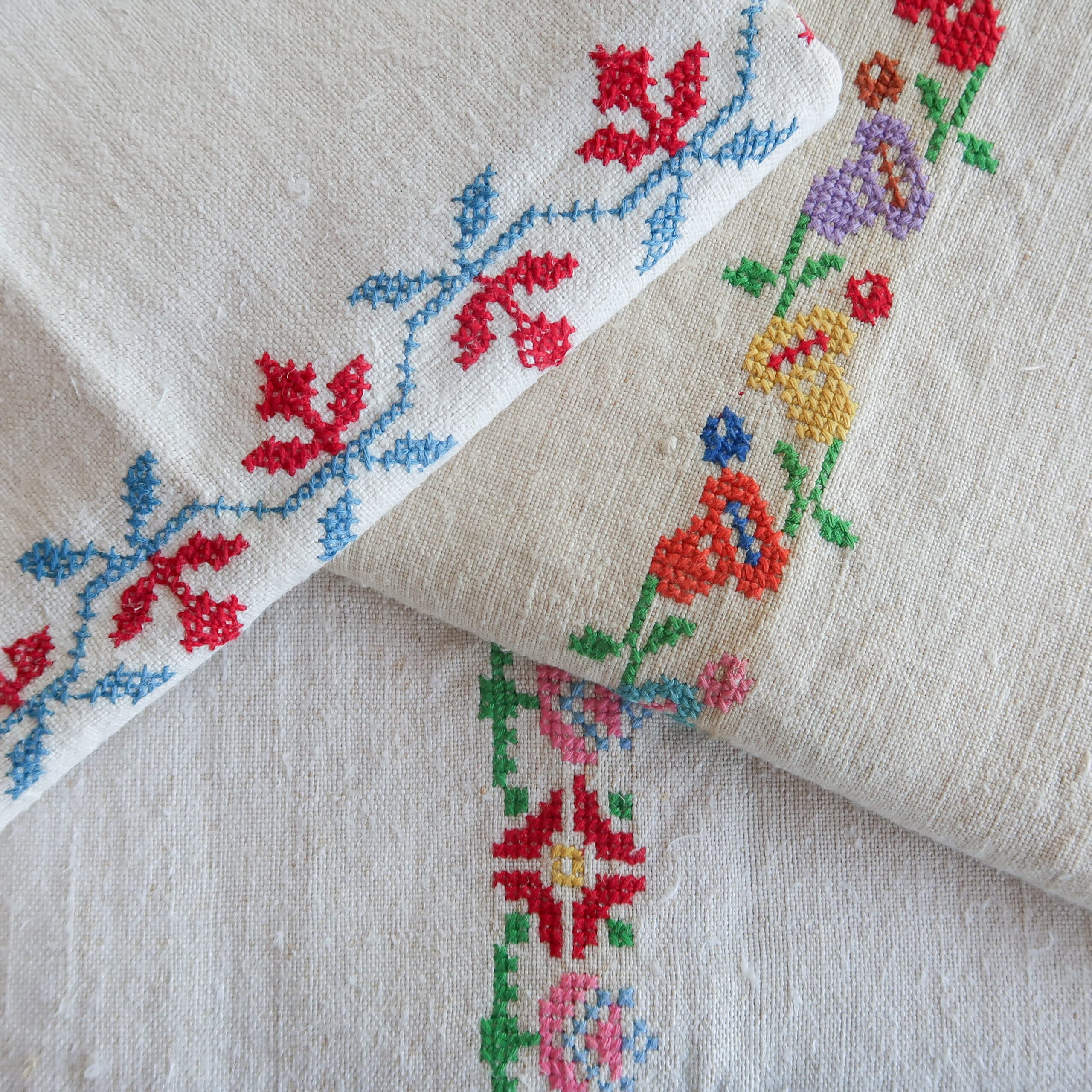 Diverse Hongaarse keukendoeken - handgemaakt - Afbeelding 4