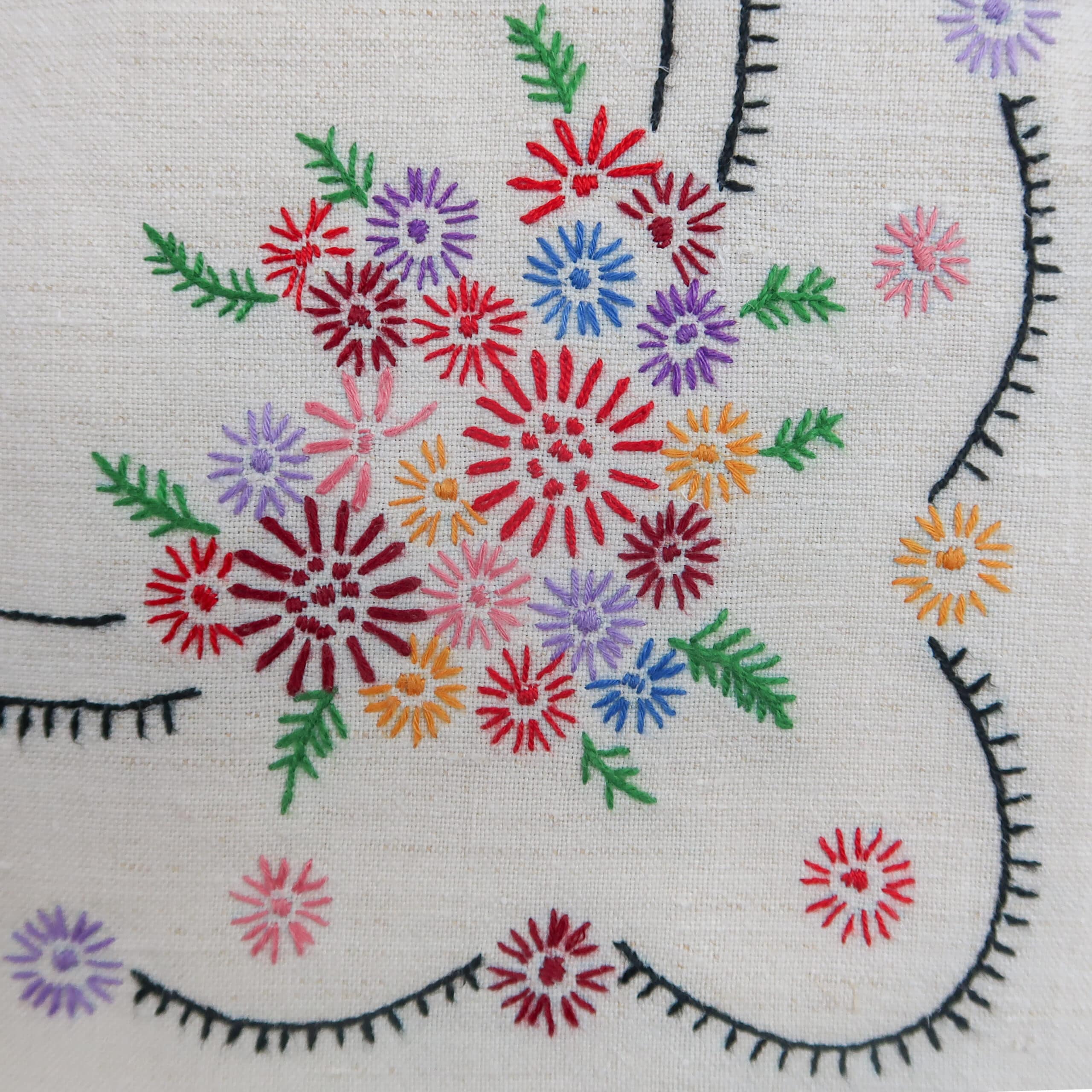 Diverse Hongaarse tafelkleden - handgemaakt - Afbeelding 7