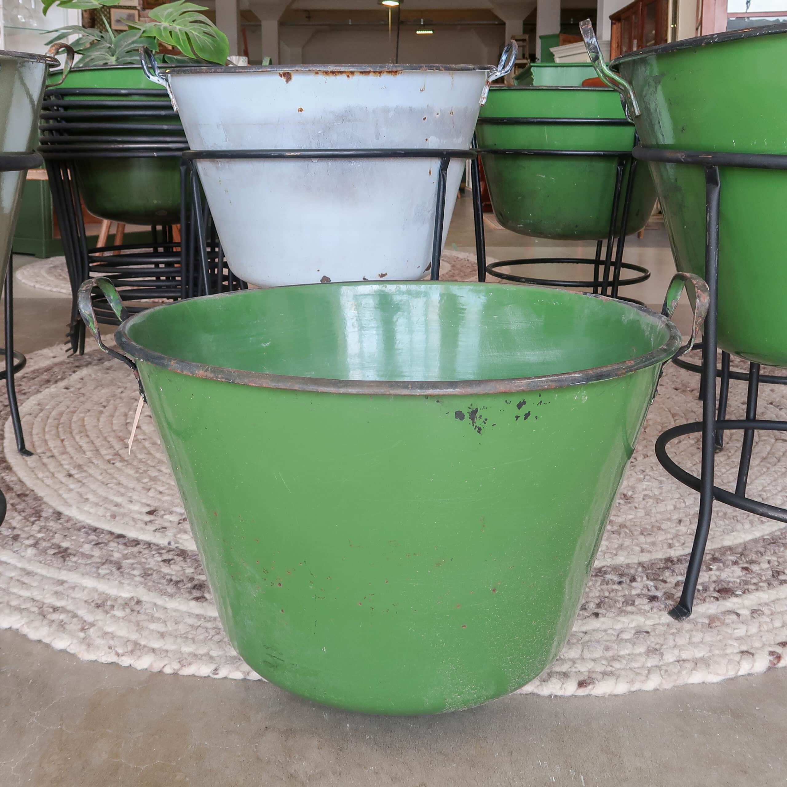 Emaille kookpot met standaard - Afbeelding 8