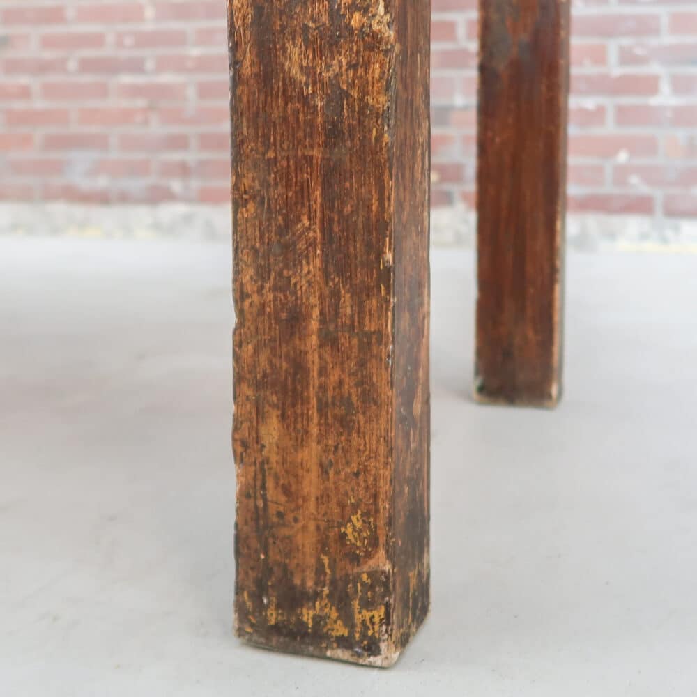 Brocante houten bank – Bild 7