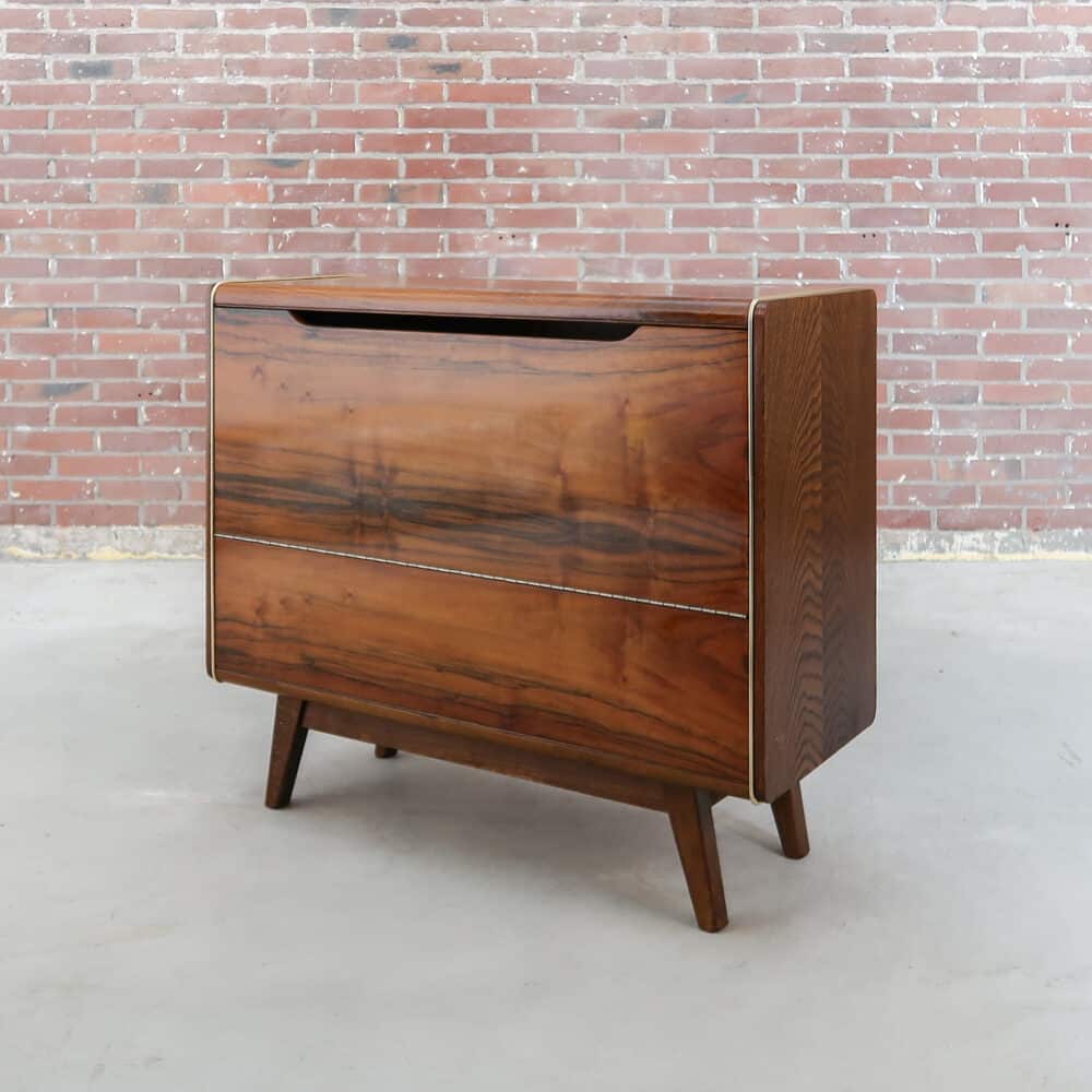 Mid-century dekenkast - Afbeelding 9