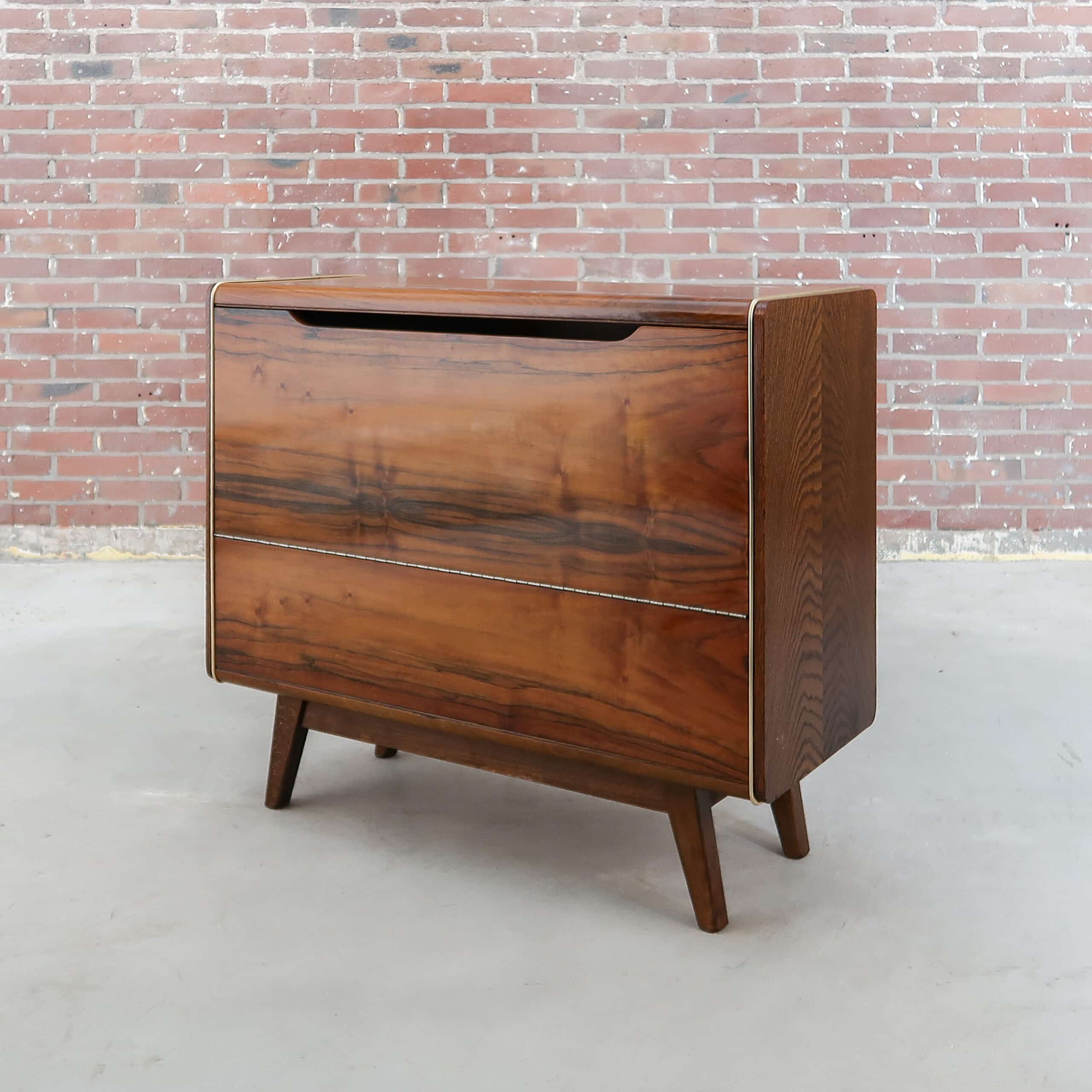 Mid-century dekenkast - Afbeelding 9