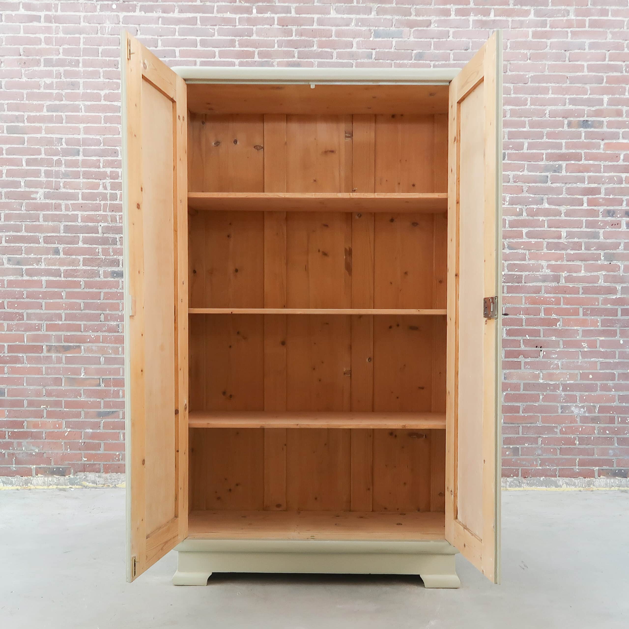 Brocante linnenkast - Afbeelding 2