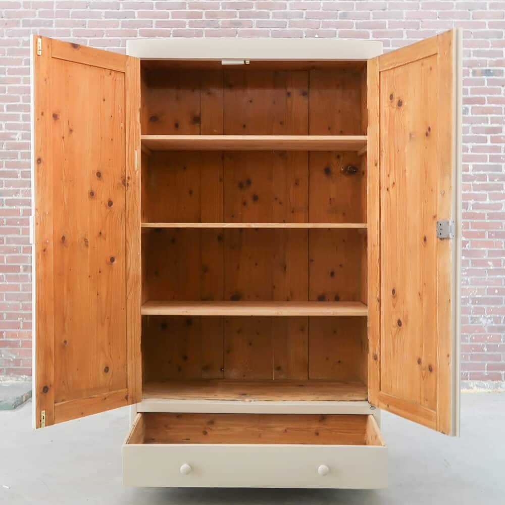 Brocante linnenkast - Afbeelding 2