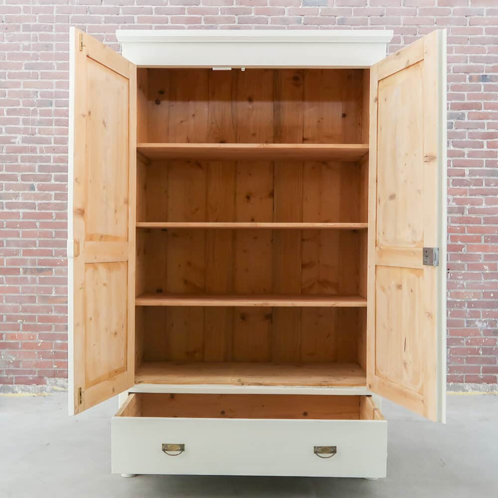 Brocante linnenkast - Afbeelding 2