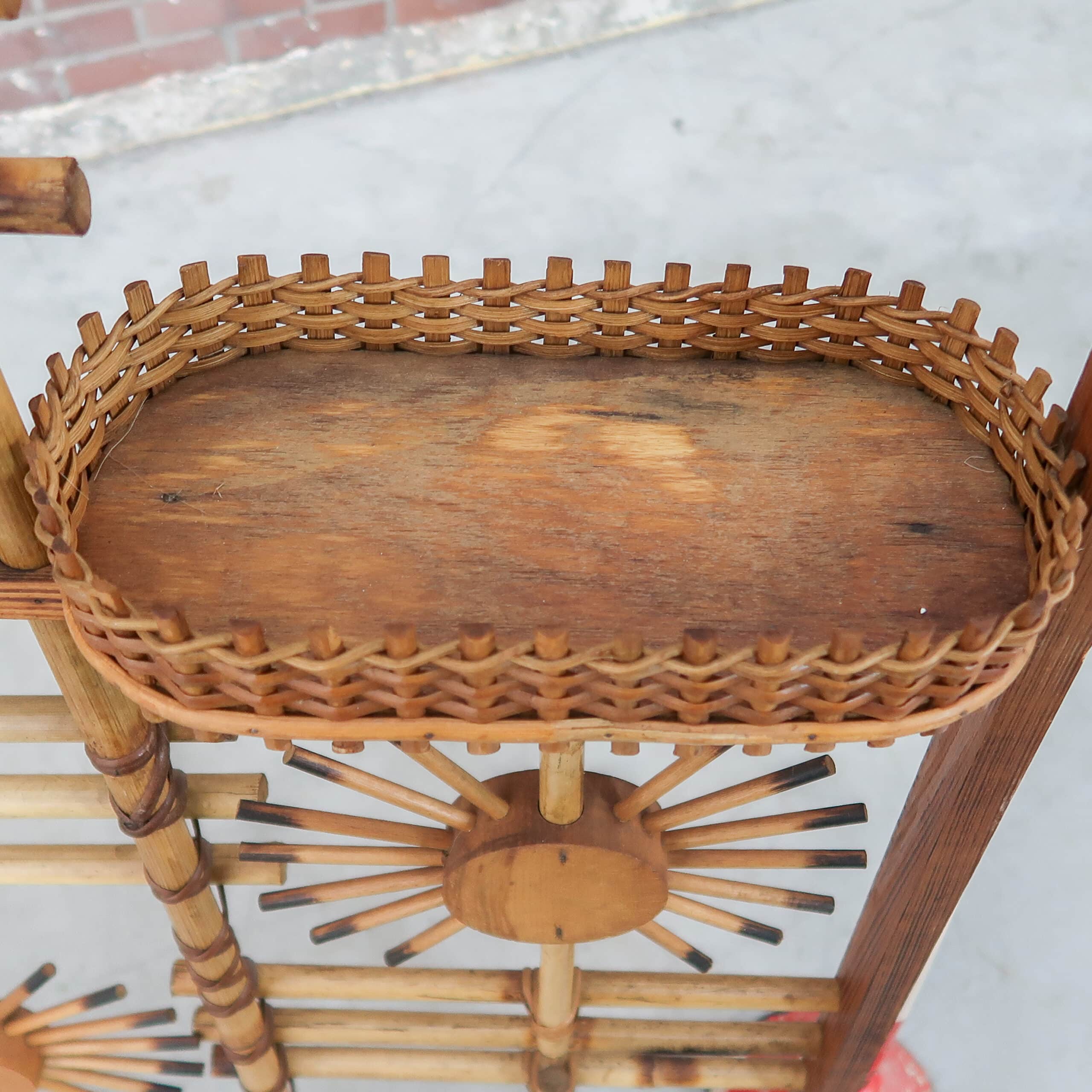 Vintage wandrek / roomdivider - ÚLUV - Afbeelding 5