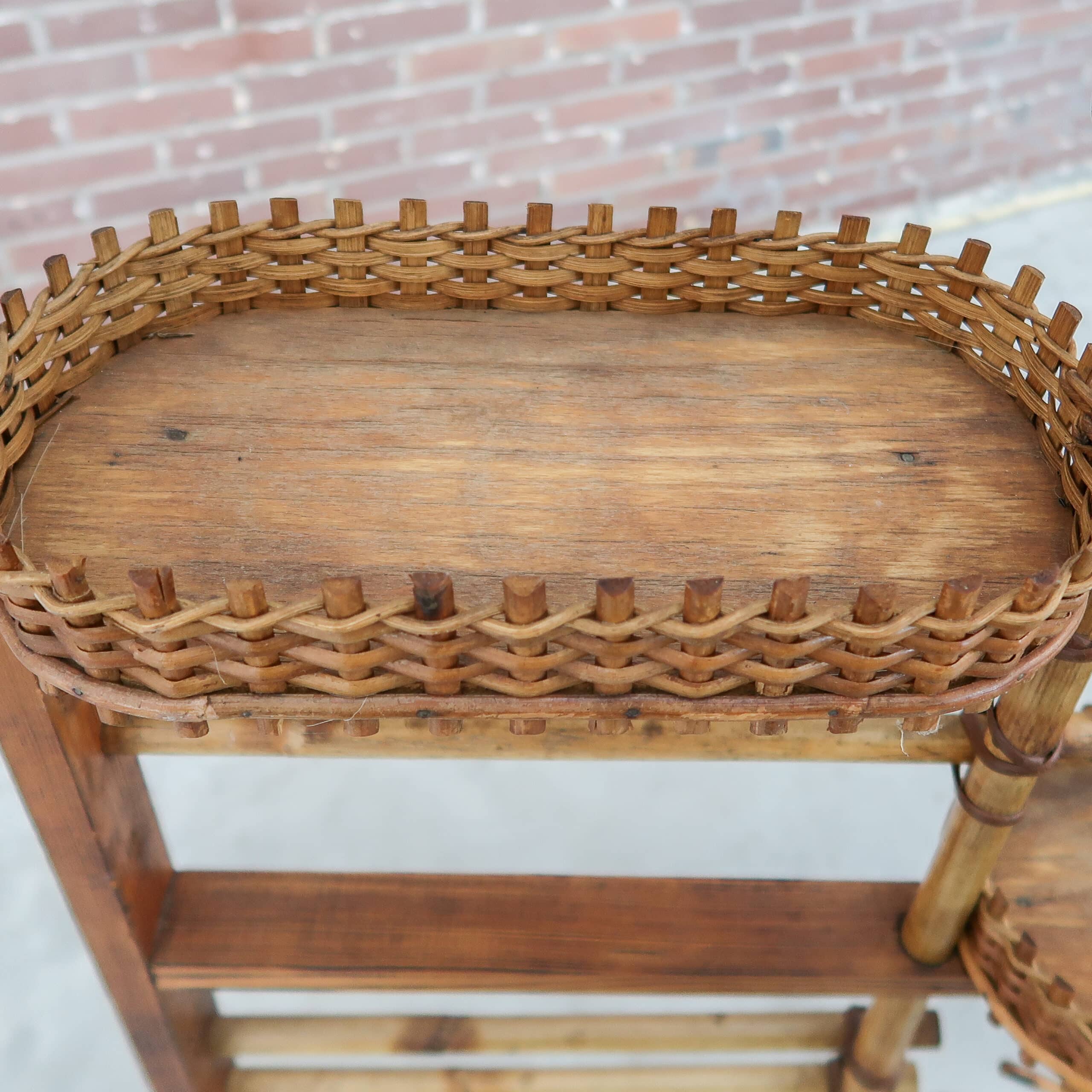 Vintage wandrek / roomdivider - ÚLUV - Afbeelding 7