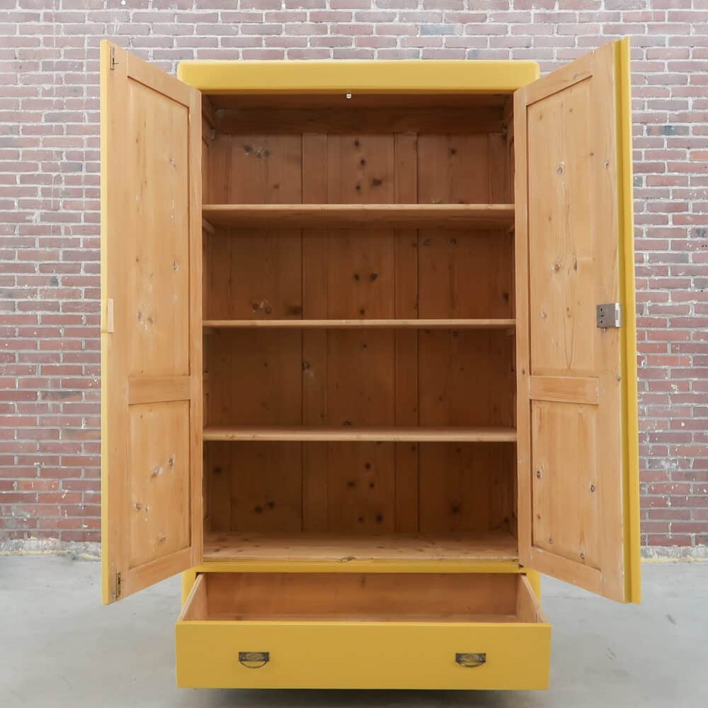 Brocante linnenkast - Afbeelding 2