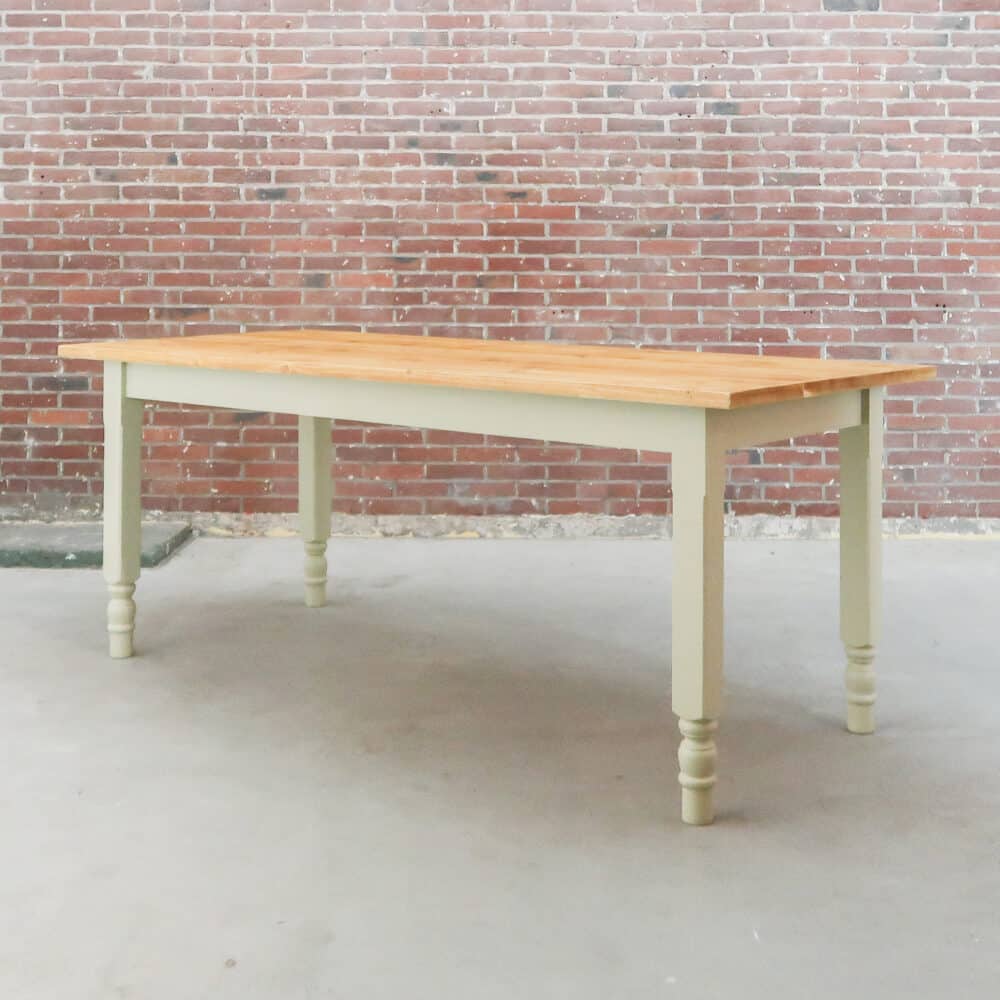 Landelijke eettafel