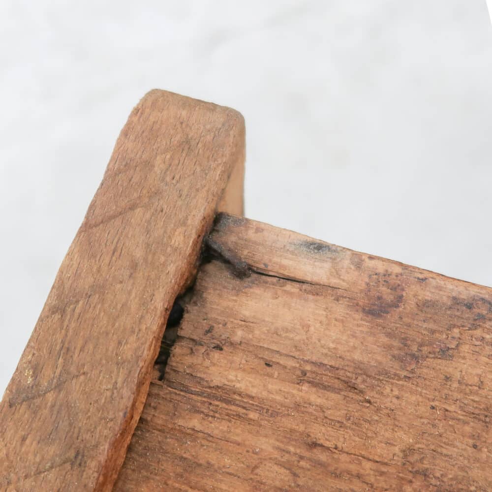 Antieke houten kist - Afbeelding 6