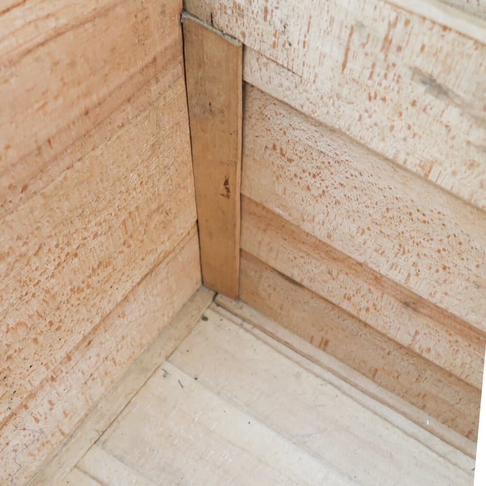 Antieke houten kist - Afbeelding 5