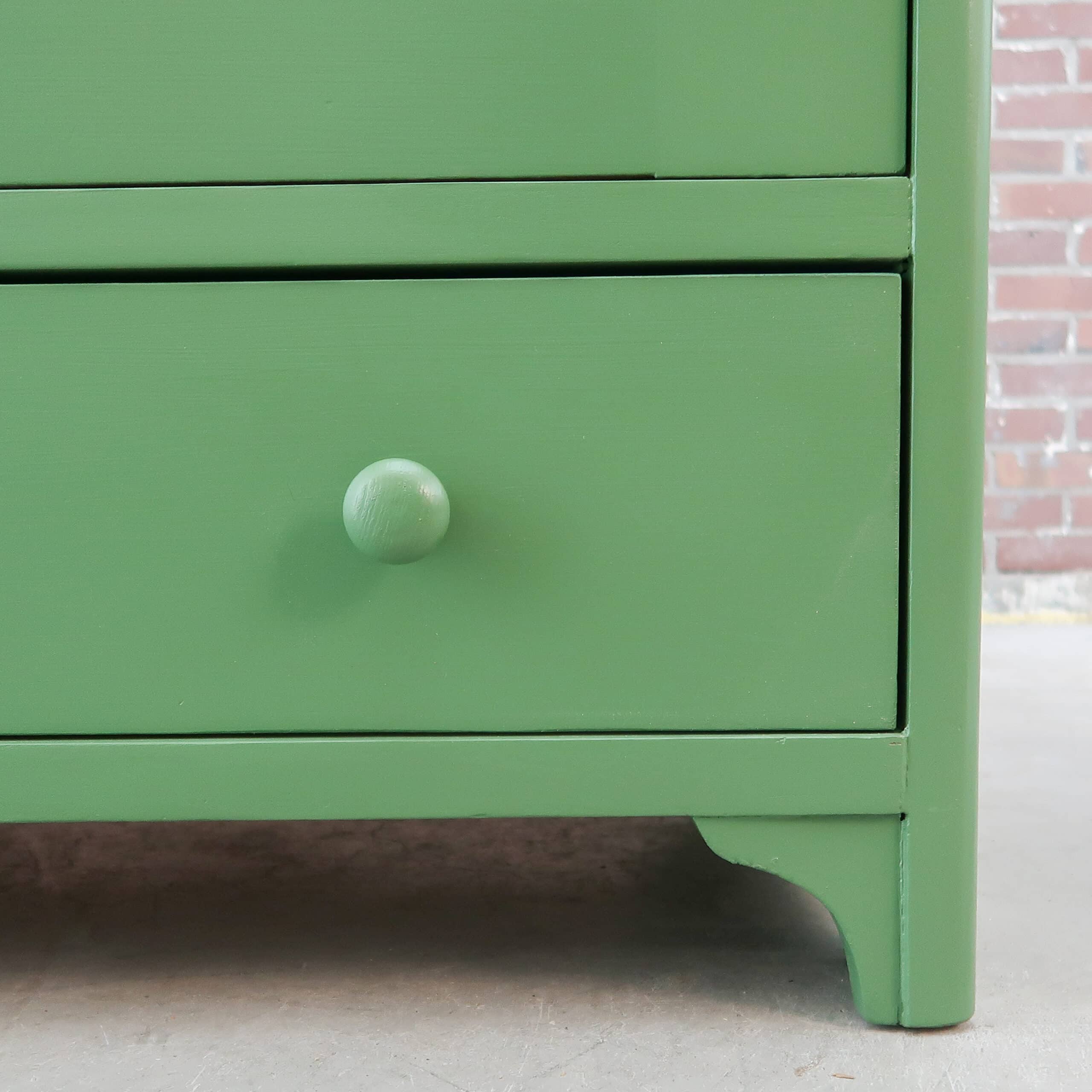 Brocante vitrinekast - Afbeelding 6