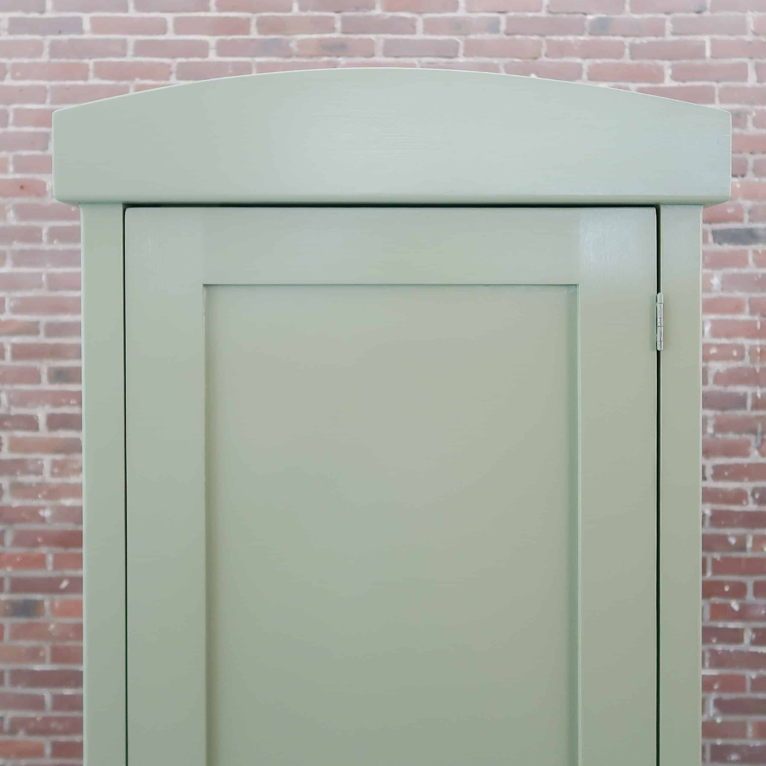 Groene eendeurs linnenkast - Afbeelding 3