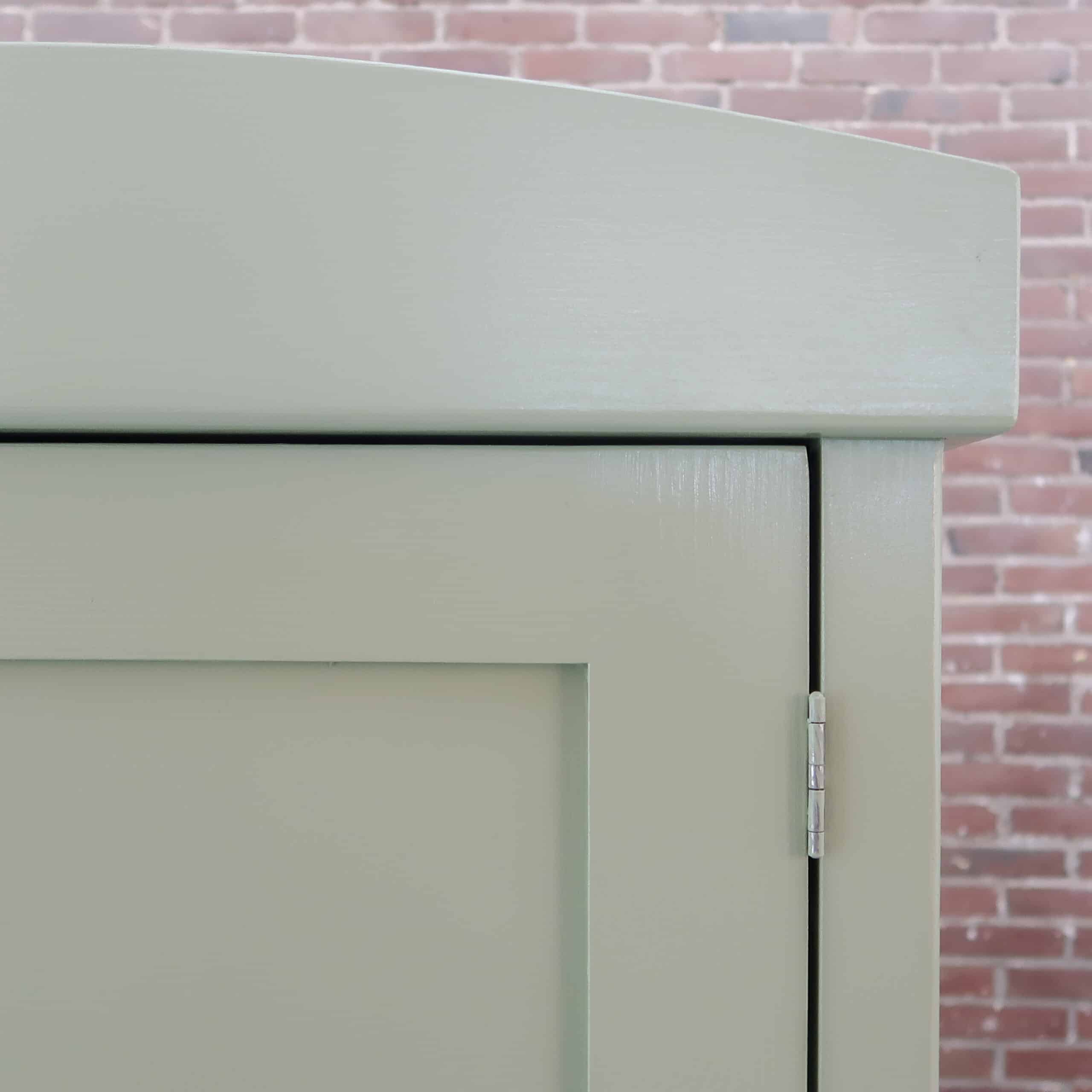 Groene eendeurs linnenkast - Afbeelding 4