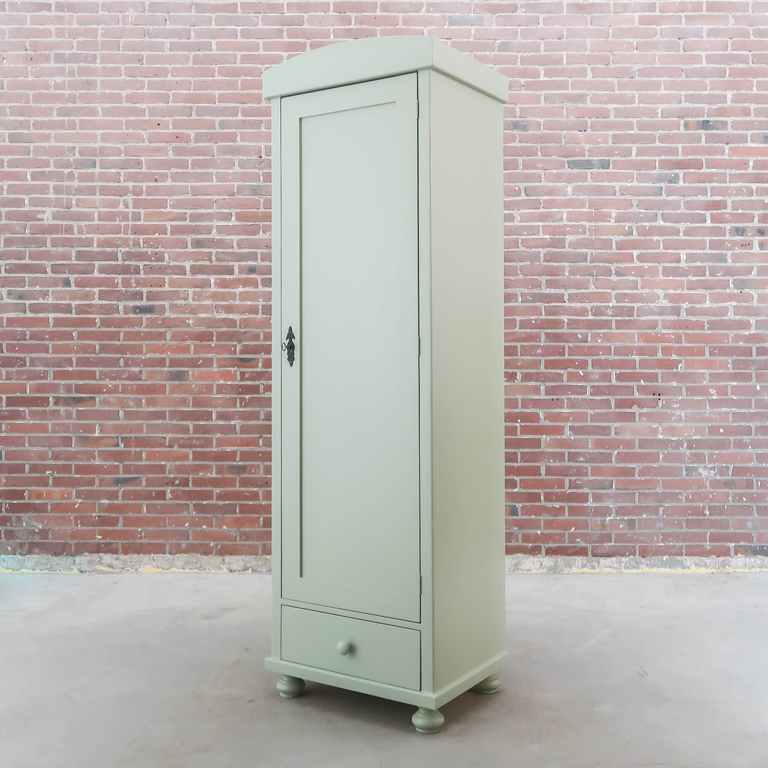 Groene eendeurs linnenkast - Afbeelding 7