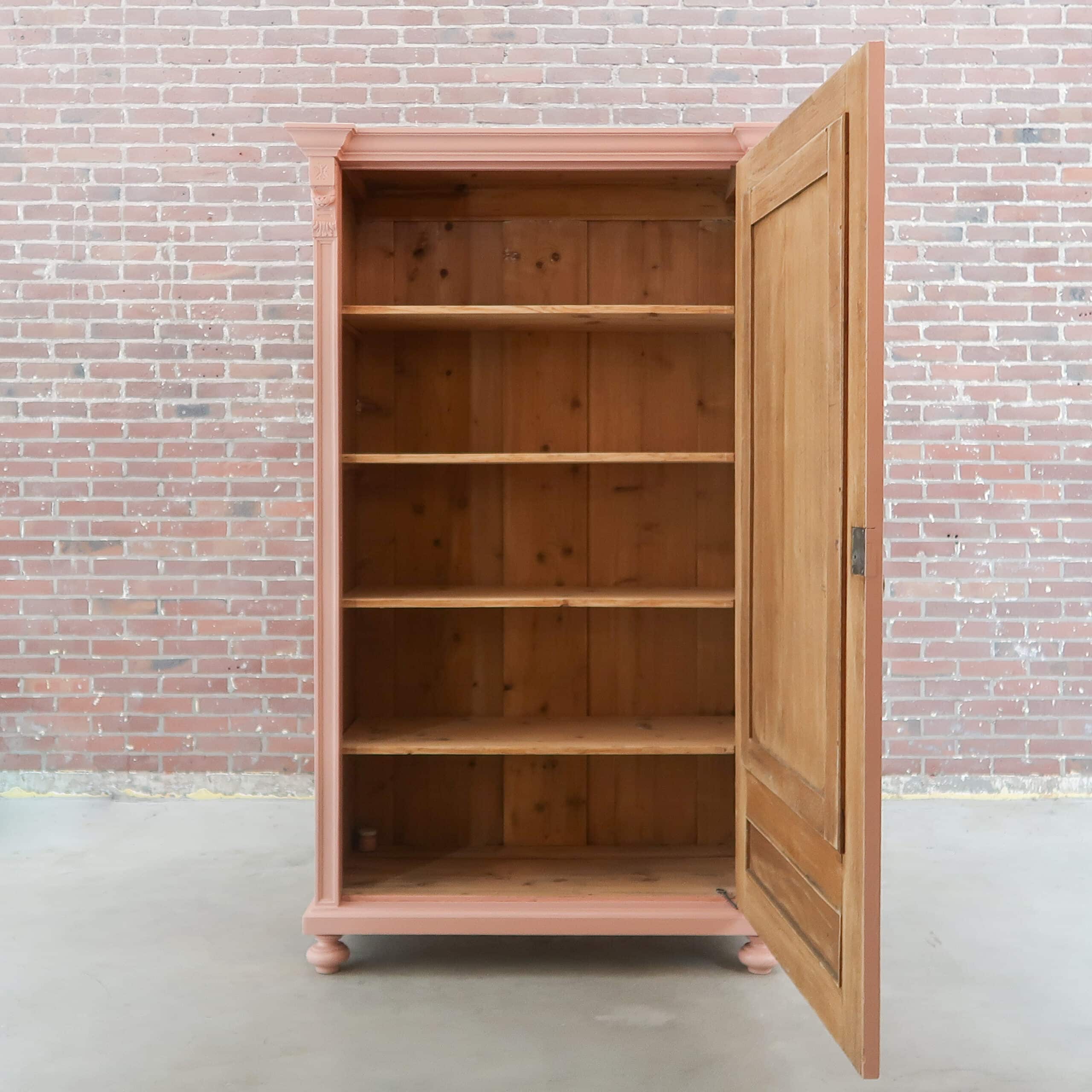 Roze eendeurs spiegelkast - Afbeelding 3